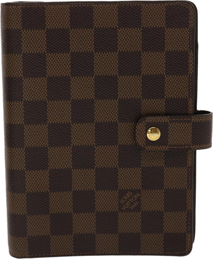 Louis Vuitton Couverture Agenda Fonctionnel Pm Brown Canvas Wallet  (Pre-Owned) - ShopStyle