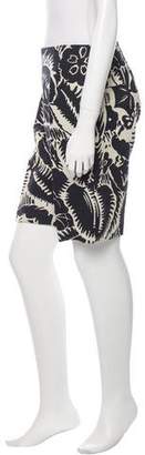 Marc Jacobs Patterned Wool Shorts w/ Tags