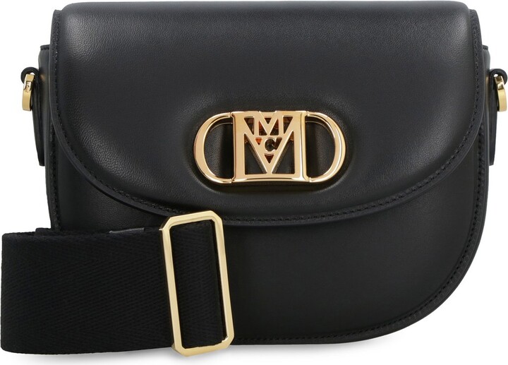 MCM Mini Tivitat Crossbody Belt Bag Black Monogram Leather New  MXZ9ABT27BK001