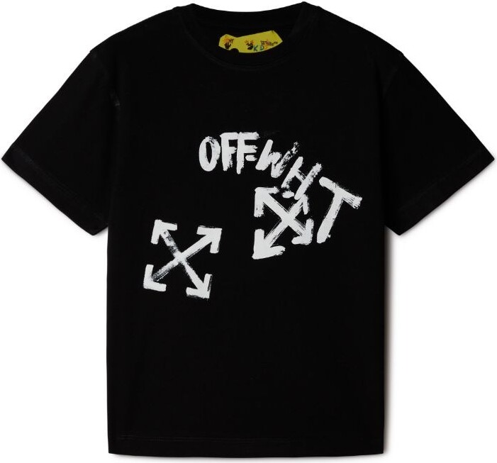 Off-White c/o Virgil Abloh Chest Logo T-shirt in Orange