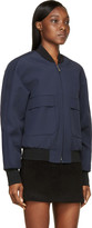 Thumbnail for your product : Juun.J Navy Reversible Classic Bomber Jacket