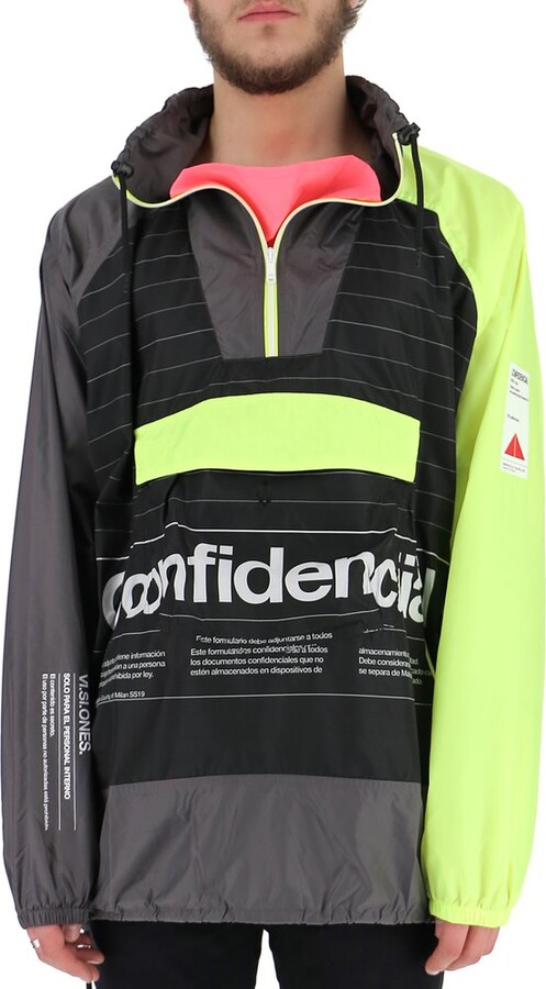 Marcelo Burlon County of Milan Printed Windbreaker