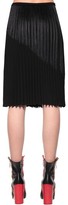Thumbnail for your product : Marco De Vincenzo Fringed Pleated Cady Midi Skirt