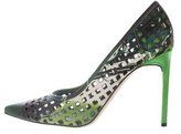 Thumbnail for your product : Reed Krakoff Bionic Academy Perforated Pumps