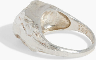 Alighieri Libra sterling silver ring