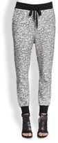 Thumbnail for your product : Elizabeth and James Jasper Printed Jersey Track Pants