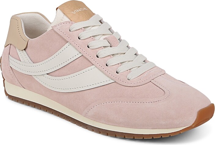 W Lace Up Fashion Sneaker Vince Oasis Runner Leather Low-Top