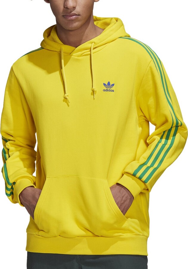 Yellow Adidas Hoodie | ShopStyle
