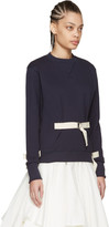 Thumbnail for your product : J.W.Anderson Navy D-Ring Pullover