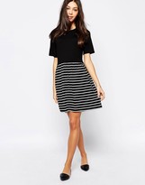 Thumbnail for your product : Oasis Stripe 2 For Skater Dress