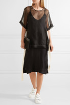 Thumbnail for your product : Bassike Charmeuse Slip Dress - Black
