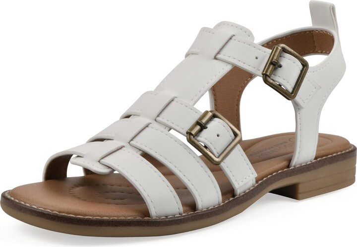 Flat Sandals White Mountain Sandals Macys Womens White Fisherman