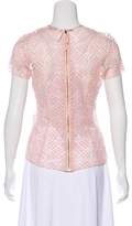 Thumbnail for your product : Nina Ricci Lace Wool Top