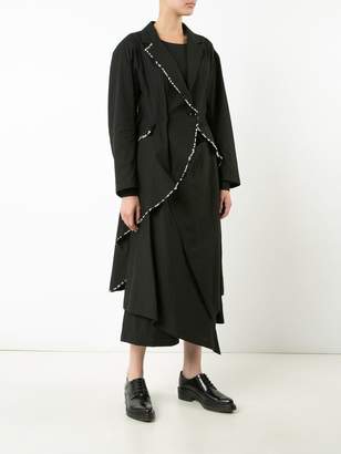 Yohji Yamamoto asymmetric blazer