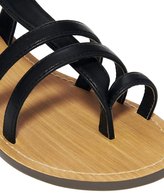 Thumbnail for your product : London Rebel Gladiator Ankle Strap Flat Sandals
