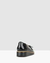 Thumbnail for your product : Airflex Women's Black Brogues & Loafers - Dori Leather Loafers