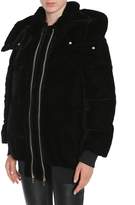 Thumbnail for your product : Stella McCartney Quilted Velvet Down Jacket
