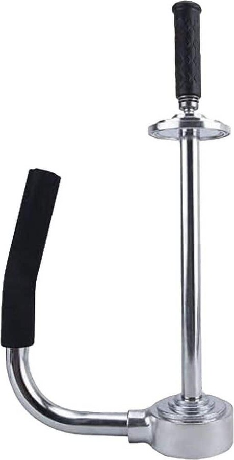 N/A Adjustable 12-20 in. Industrial Stretch Wrap Dispenser for Pallet Packing, Ergonomic Handle