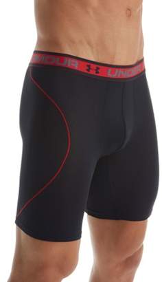 Under Armour 1277277 Iso-Chill Mesh 9 Inch Performance Boxerjock (Black/Red S)