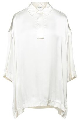 Loewe White Women's Long Sleeve Tops | Shop the world's largest 