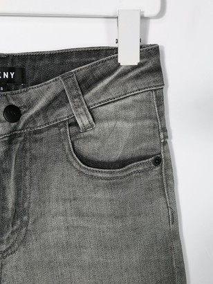 DKNY Straight Leg Denim Jeans