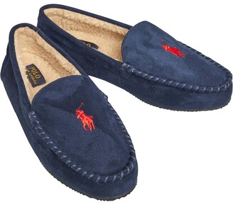 ralph lauren mens dezi moccasin slippers