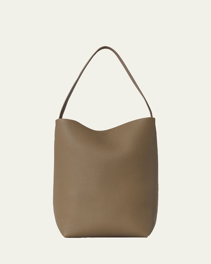 The Row N/S Park Tote Medium in Lux Grained Calfksin