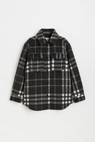 Winter 2023 Plaid Black and White shacked HM