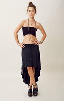 Thumbnail for your product : Michelle Jonas HIGH LOW WRAP SKIRT