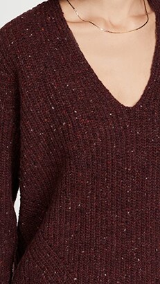Rag & Bone Donegal Recycled Wool V-Neck Sweater