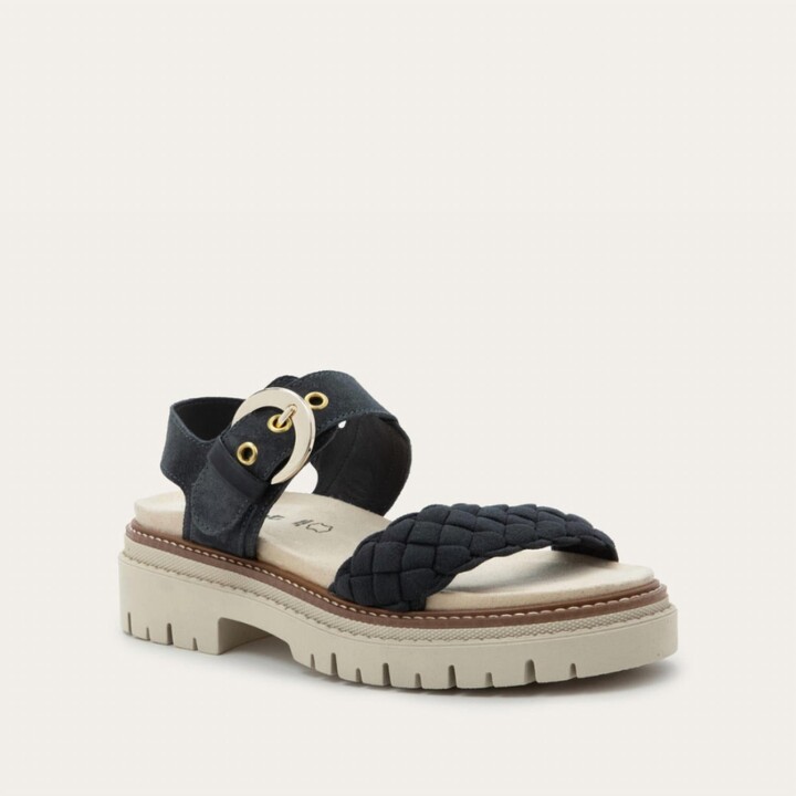 Naot Footwear Women's Grove Sandal In Charcoal