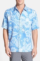 Thumbnail for your product : Tommy Bahama 'Floragraphic' Silk Camp Shirt