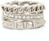 Thumbnail for your product : BCBGMAXAZRIA Triple-Layer Chain Ring