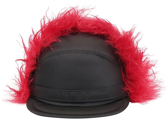 prada fur hat