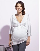 Thumbnail for your product : Vertbaudet Stretch Jersey Knotted Maternity T-shirt