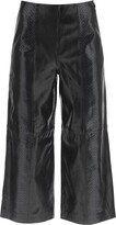 Thumbnail for your product : By Malene Birger Miloris Cropped Leather Pants