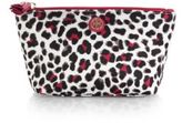 Thumbnail for your product : Tory Burch Trapeze Leopard-Patterned Cosmetic Case