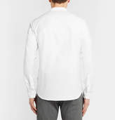 Thumbnail for your product : NN07 Eske Grandad-Collar Cotton Oxford Shirt