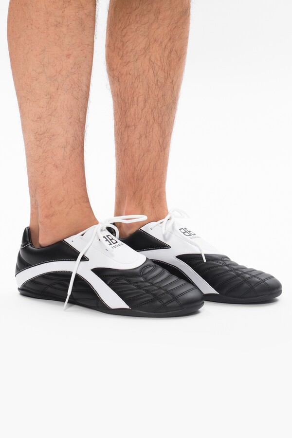 Giày Balenciaga Beige Fur Track Sandals Sale  XaXi