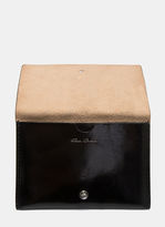 Thumbnail for your product : Rick Owens Medium Flat Leather Wallet in Black