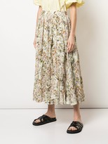 Thumbnail for your product : Co High-Waisted Floral Skirt