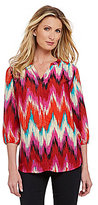 Thumbnail for your product : Gibson & Latimer Chevron Blouse