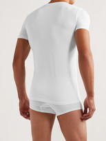 Thumbnail for your product : Ermenegildo Zegna Stretch-Modal T-Shirt - Men - White - S