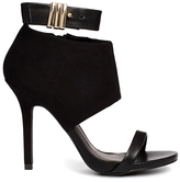 Thumbnail for your product : Miss KG Empire Black Heeled Sandals