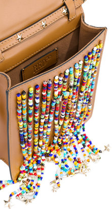 RED Valentino studded bead detail crossbody bag