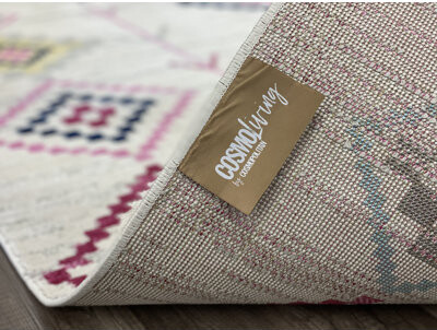 Rugs America Bodrum Tribal Native Fuschia Area Rug