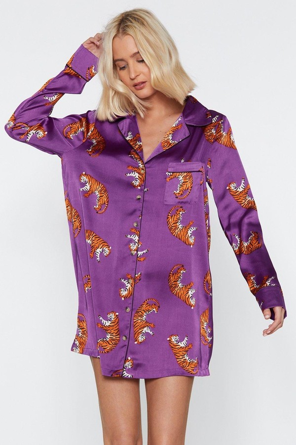 tiger silk pyjamas