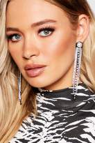 Thumbnail for your product : boohoo Statement Diamante And Pearl Earrings