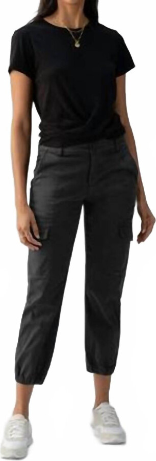 Sanctuary Rebel Cargo Pant In Obsidian
