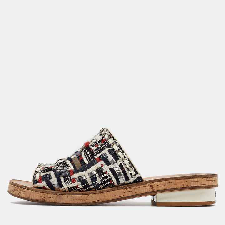 chanel chain slides price